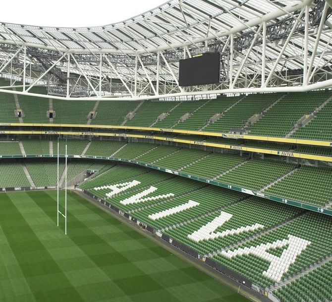 Voir un match de rugby à Dublin