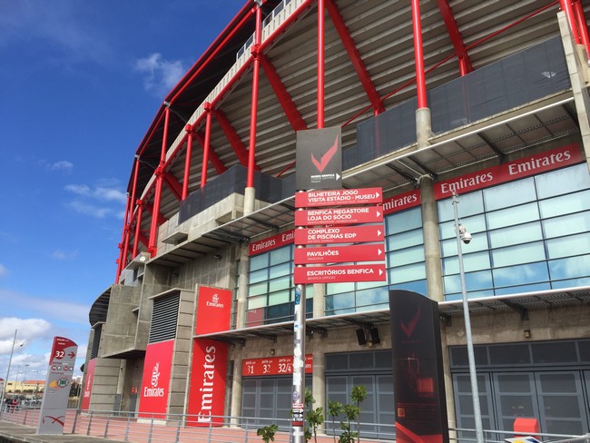 Visite du stade de Benfica Lisbonne