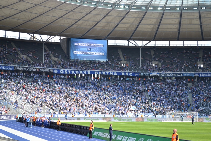 Places pour un match de football à Berlin