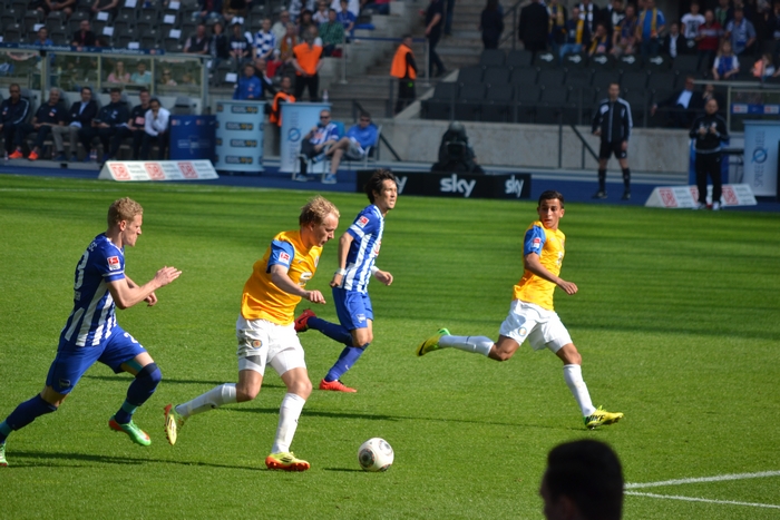 Places pour un match de football à Berlin