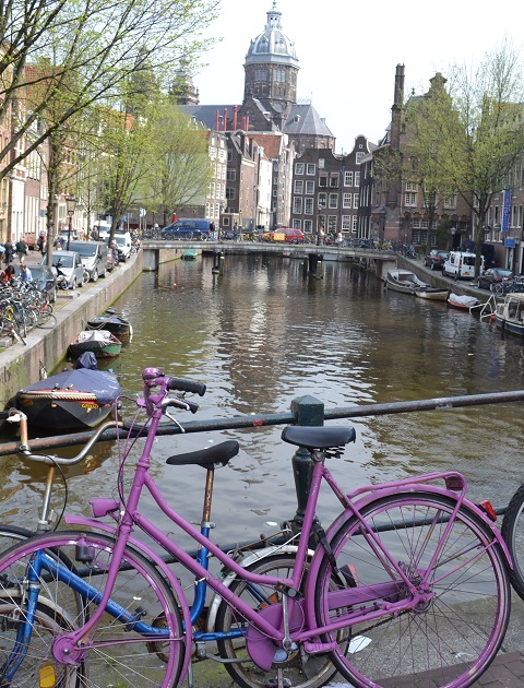 amsterdam activité vélo