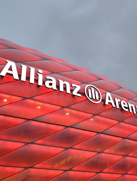 Visite du stade du Bayern