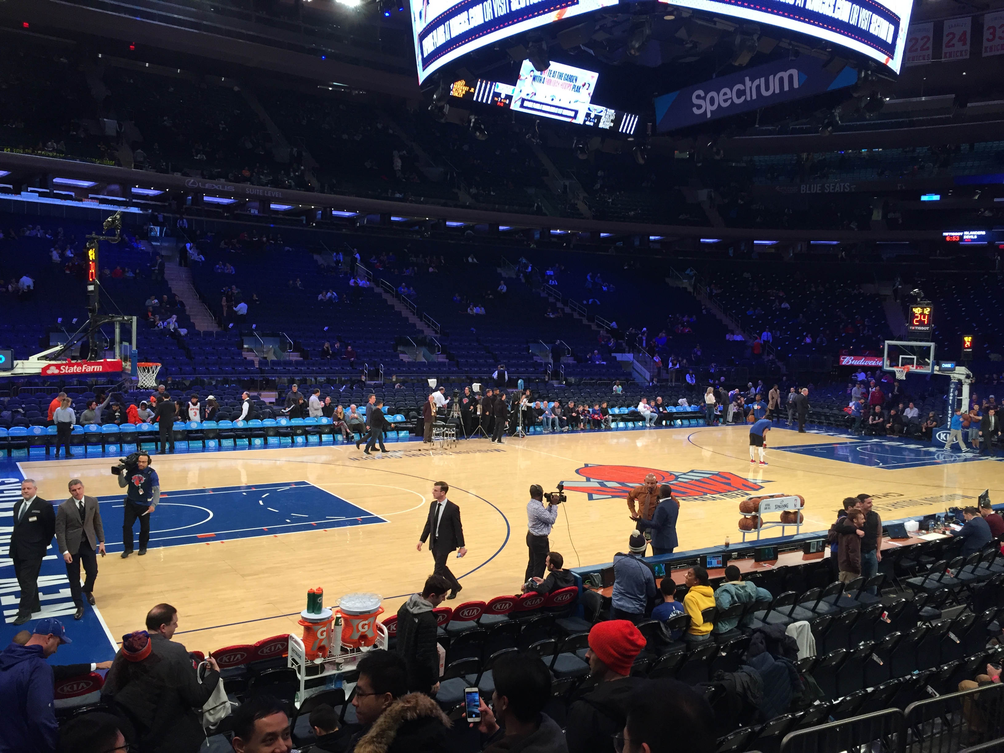 NBA match Madison Square Garden