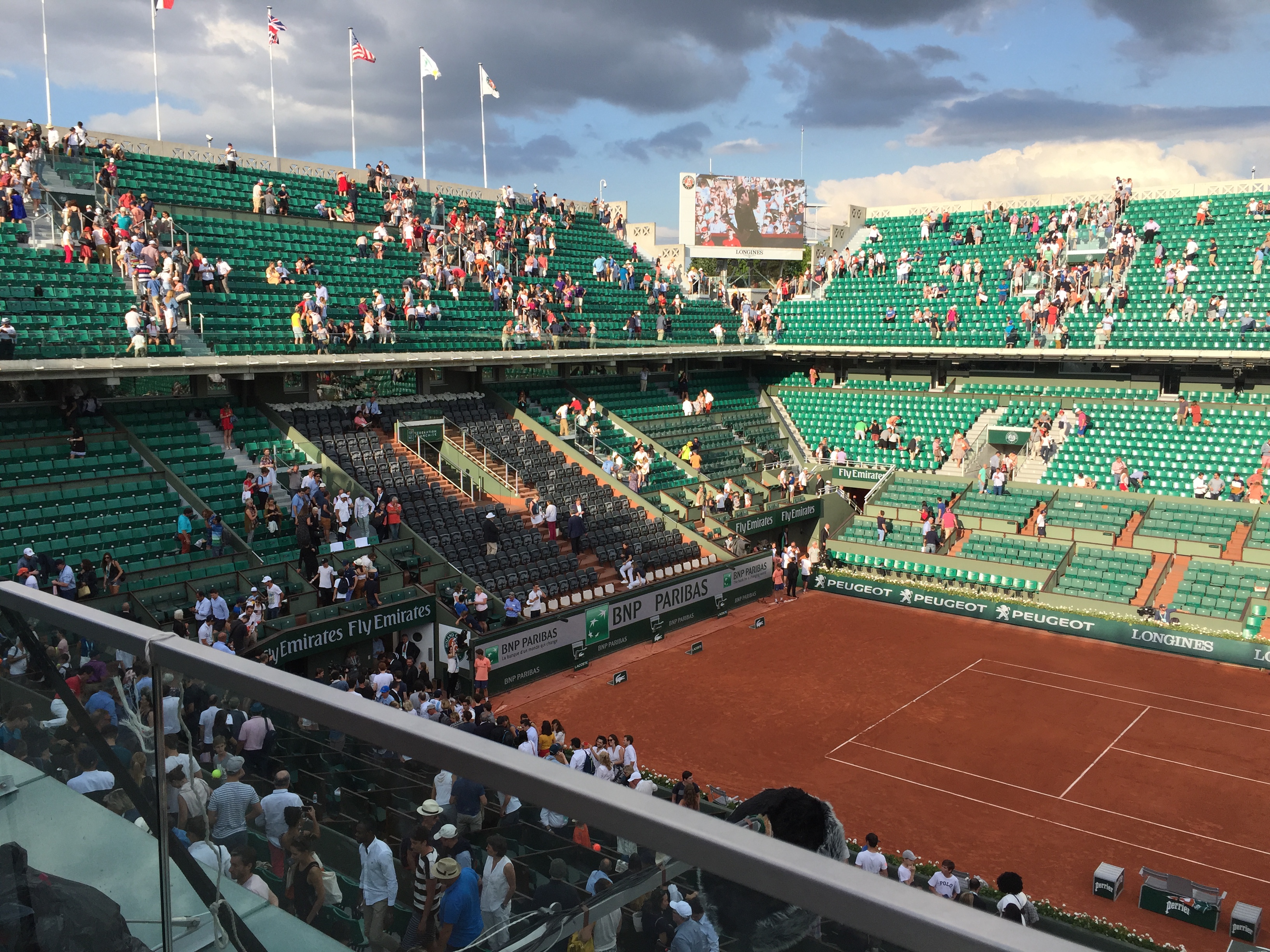 Billets session tennis à Roland Garros