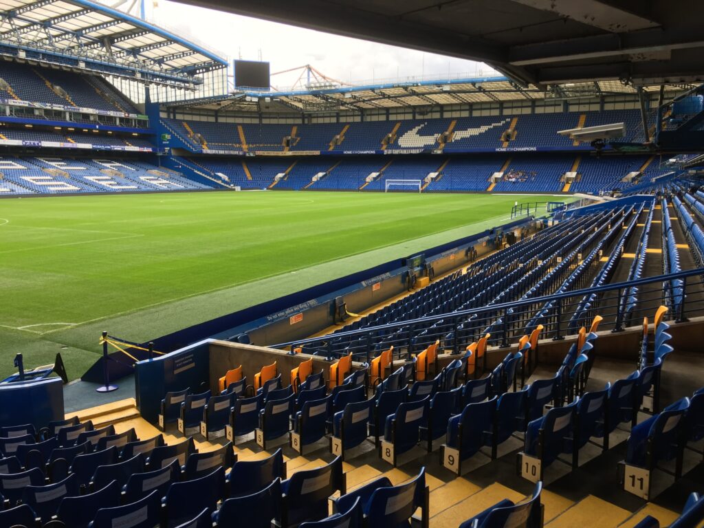 Visite du stade de Chelsea