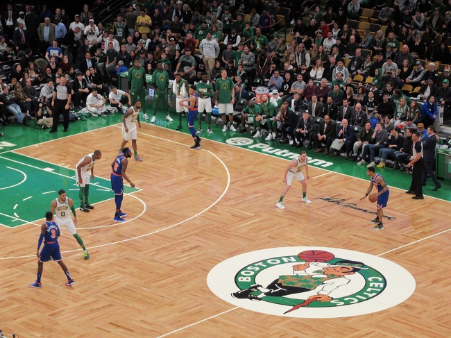 Match NBA TD Garden Boston