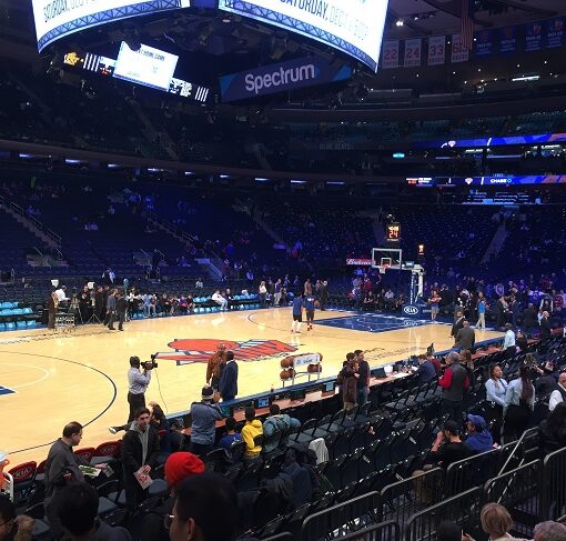 voir un match des Knicks à New York