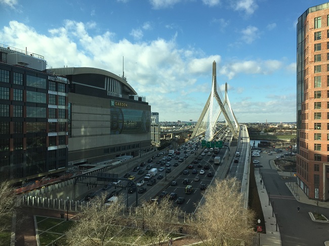 Match de hockey-sur-glace à Boston