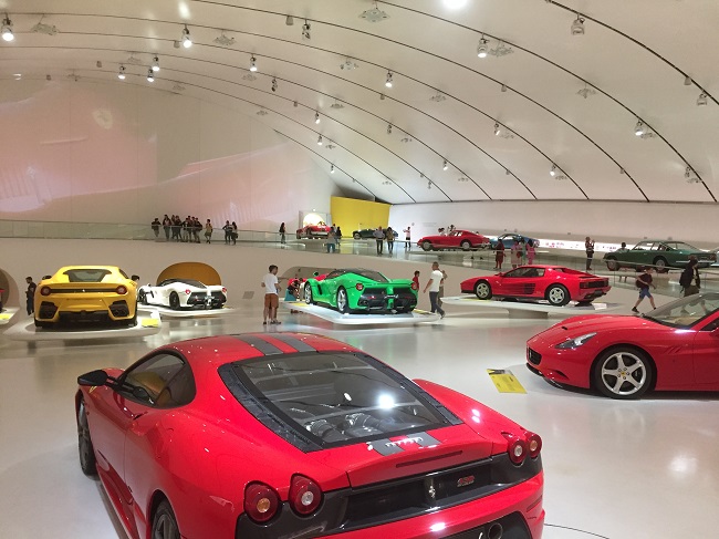 les musées Ferrari en Italie