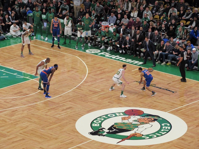 les Boston Celtics aux USA